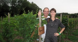 Justine et Jean galler-vignes