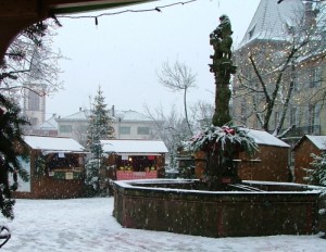 Munster sous la neige