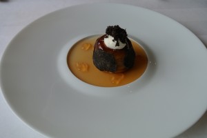 Pomme Cox sur assiette