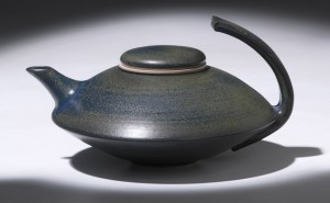 théiere noir vert A - betty Moerenhoudt