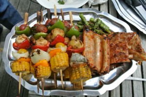 BBQ-Belrtl-brochette légumes