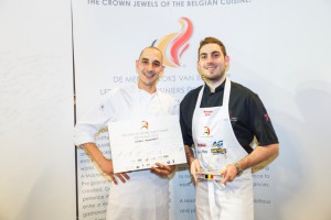 Finalistes Etoile cuisine belge-Cédric Tennstedt-Simon Denis (lauréat)