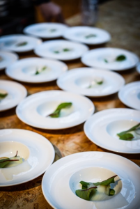 Assiettes cabillaud -Chalet Forêt