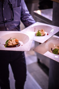 Dolce Amaro-3 entrées sur assiettes