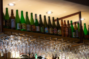 Bières bouteilles-verres